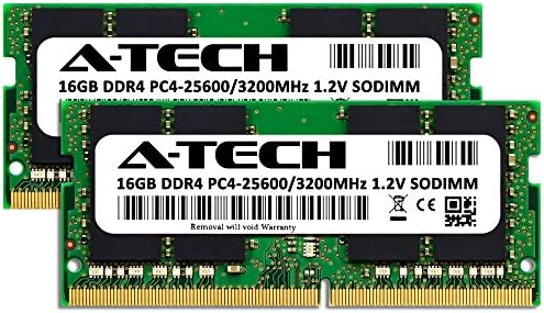 זיכרון RAM של A-Tech 32GB עבור Dell Latitude 14 3520 | DDR4 3200MHz PC4-25600 NON ECC SO-DIMM 1.2V-ערכת